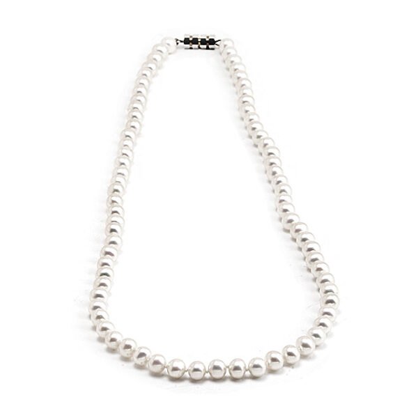 Delicate Charm: 6mm Freshwater Pearl Necklace