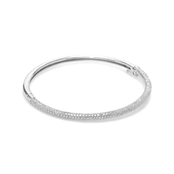 18K White Gold Diamond Bracelet