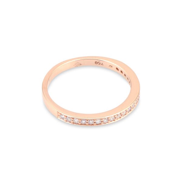 Rosy Radiance Diamond Band - Image 4