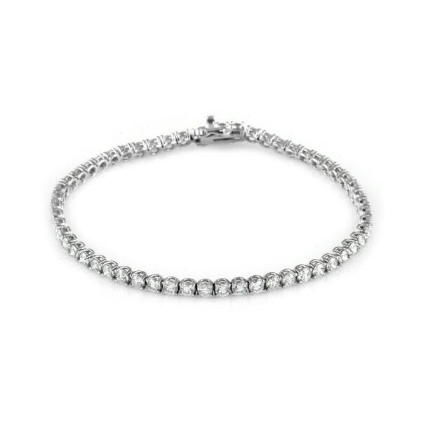 18K White Gold Diamond Bracelet