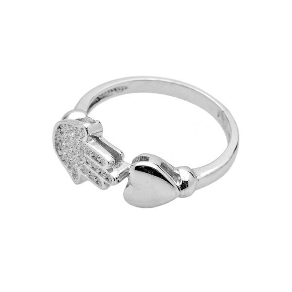 Timeless Elegance: 18K White Gold Diamond Ring - Image 3