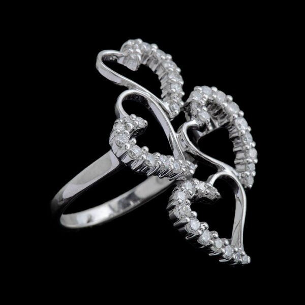 Timeless Elegance: White Gold Diamond Band - Image 5