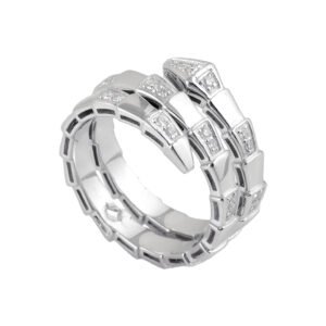 Timeless 18k White Gold Diamond Band