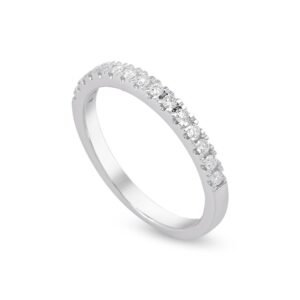 White Gold Diamond Band
