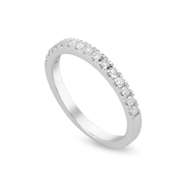 White Gold Diamond Band