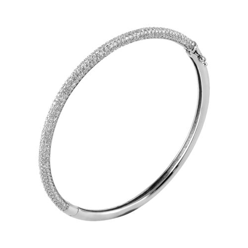 18K White Gold Diamond Bracelet