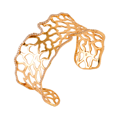 18K Rose Gold Diamond Bracelet