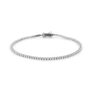18k White Gold Diamond Bracelet with Diamonds