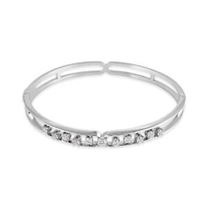 18k White Gold and Diamond Bracelet – Elegant Sophistication