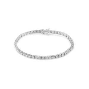 white gold diamond bracelet