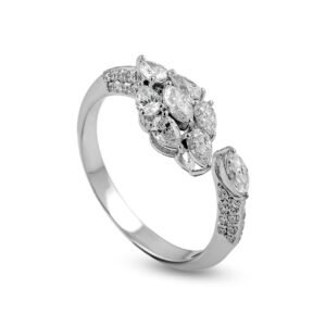 Celestial Harmony White Gold Diamond Ring