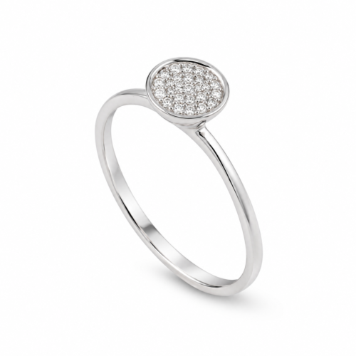 white gold diamond ring