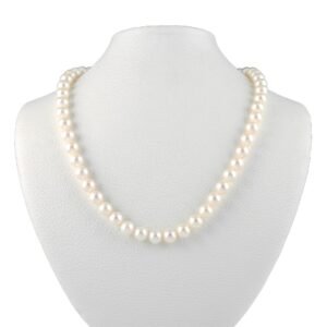 Mikimoto Pearl Necklace – 18k Yellow Gold