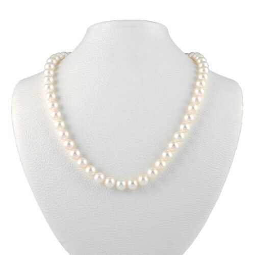 Mikimoto Pearl Necklace – 18k Yellow Gold