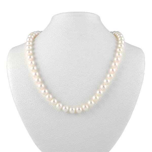 Mikimoto Pearl Necklace – 18k Yellow Gold