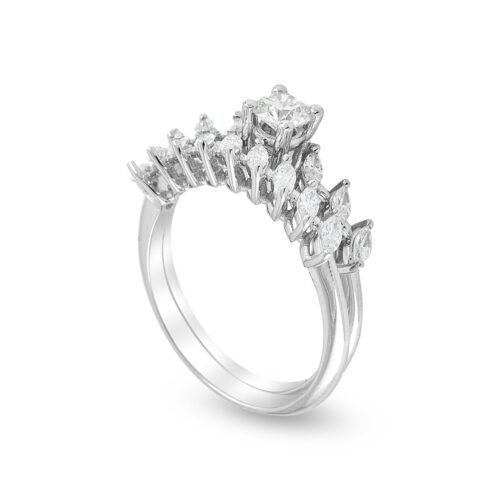 Whisper of Light 18k White Gold Diamond Set