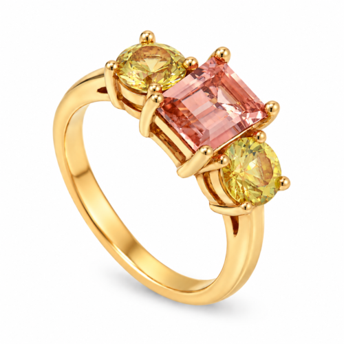 Garden Prism Sapphire Ring