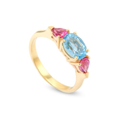 Lagoon Poise Ring
