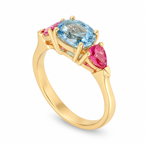Lagoon Poise Ring