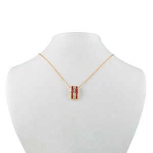 Crimson Radiance Pendant