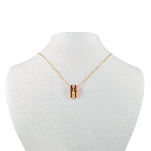 Crimson Radiance Pendant