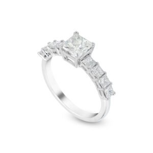 Imperial Line Princess Solitaire ring