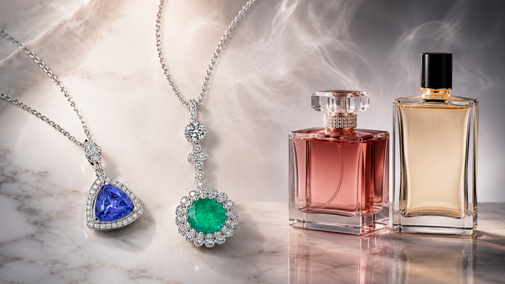 perfume damage jewelry