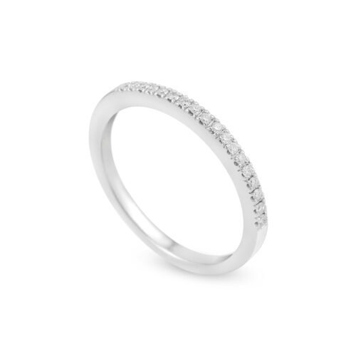 18k white gold