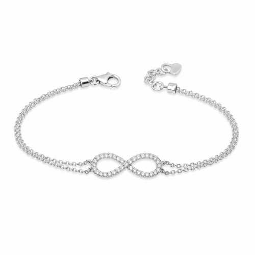 18k white gold diamond bracelet