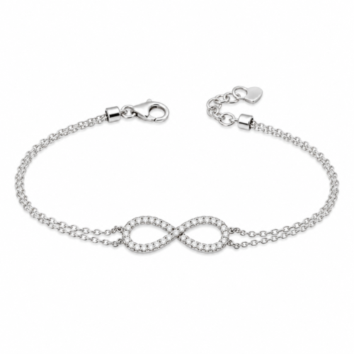 18k white gold diamond bracelet