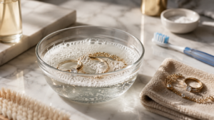 cleaning jewelry at home