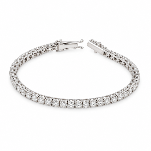 white gold diamond bracelet