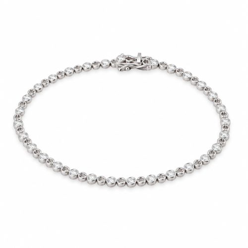 white gold diamond bracelet